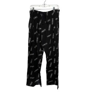 Sons Of Anarchy Men Pajama Pants XL Black White PJs AOP Sleepwear SAMCRO